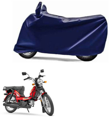 Aamaya Store Waterproof Two Wheeler Cover for TVS(XL 100 Comfort, Blue)