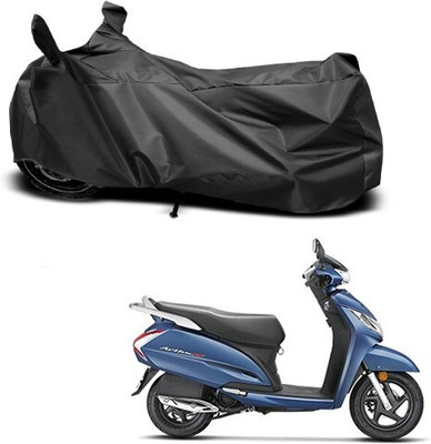 Varnwal E Commerce Waterproof Two Wheeler Cover for Honda(Activa 125, Black)
