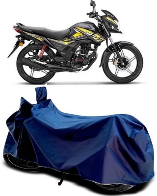 AASHTIK MART Two Wheeler Cover for Honda(CB Shine SP, Blue)