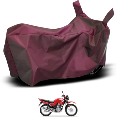 GOSHIV-car and bike accessories Waterproof Two Wheeler Cover for Yamaha(YBR 125, Maroon)
