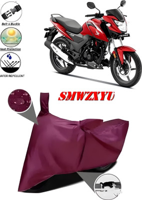 smwzxyu Waterproof Two Wheeler Cover for Honda(SR 160, Maroon)