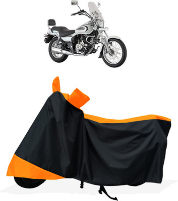 Tricway Two Wheeler Cover for Bajaj(Avenger 220 Cruise, Orange)