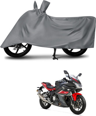 DeepShakshi AUTOMOTIVE Waterproof Two Wheeler Cover for Benelli(302R, Grey)