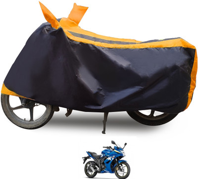 Euro Care Waterproof Two Wheeler Cover for Suzuki(Gixxer SF, Orange)