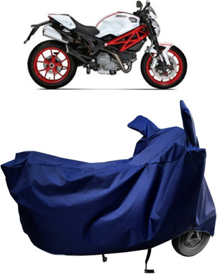 Amexride Two Wheeler Cover for Ducati(Monster 796 S2R, Blue)