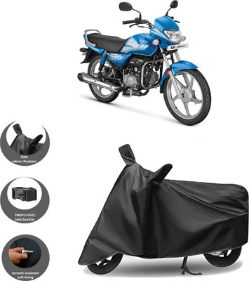 HWSXQAE Waterproof Two Wheeler Cover for Hero(Black)
