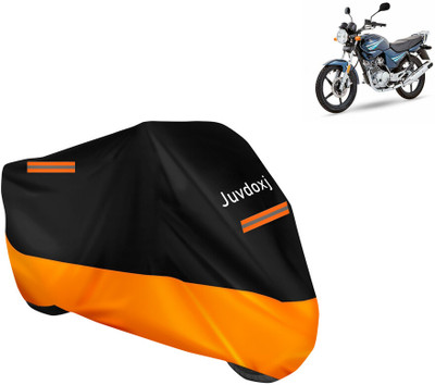Juvdoxj Waterproof Two Wheeler Cover for Yamaha(Libero LX, Orange)