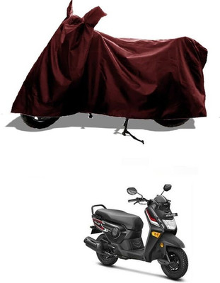 AASHTIK MART Two Wheeler Cover for Honda(Cliq, Maroon)