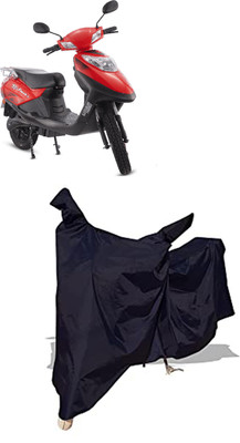 Amexride Two Wheeler Cover for Hero Electric(Electric Flash, Black)