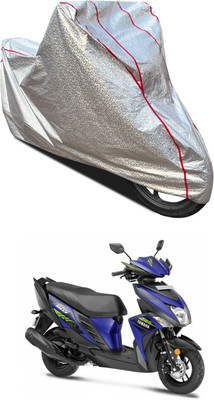 PAGORA Waterproof Two Wheeler Cover for Yamaha(Cygnus Ray ZR BS6, Silver)