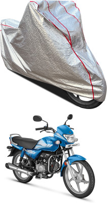 PAGORA Waterproof Two Wheeler Cover for Hero(HF Deluxe, Silver)