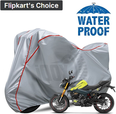 xodi Waterproof Two Wheeler Cover for Hero(Xtreme, Silver, Red, Multicolor)