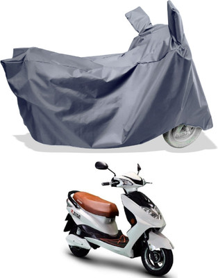 Amexride Two Wheeler Cover for Okinawa(Raise, Grey)