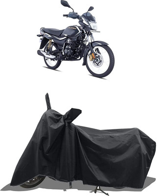 AASHTIK MART Two Wheeler Cover for Bajaj(Platina 110, Black)