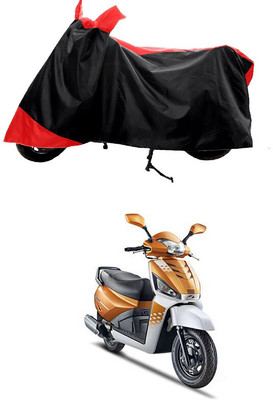 GROFATIK Two Wheeler Cover for Mahindra(Gusto 125 BS6, Red)