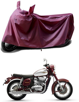 THE REAL ARV Waterproof Two Wheeler Cover for JAWA(300 BS6, Maroon)