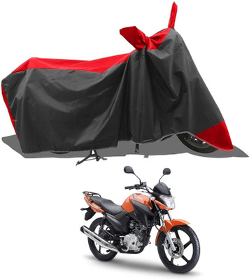 KEDIT Two Wheeler Cover for Yamaha(YBR 125, Red)