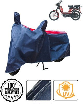CARNEST Two Wheeler Cover for TVS(XL 100, Red, Blue)