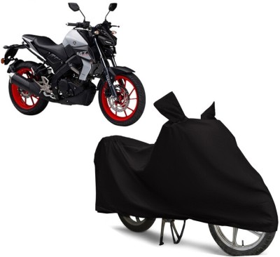 EGAL Waterproof Two Wheeler Cover for Yamaha(MT 15 New BS6, Black)