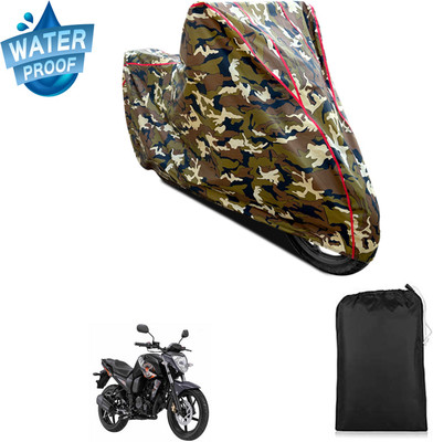 PAGORA Waterproof Two Wheeler Cover for Yamaha(FZ-S FI, Yellow)