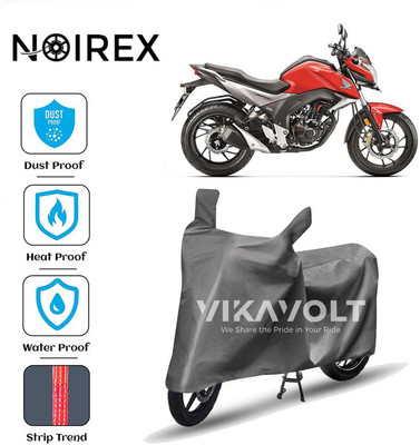 NOIREX Two Wheeler Cover for Honda(CB Hornet 160R, Grey)