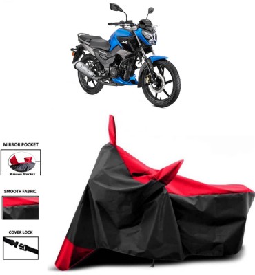 HWSXQAE Two Wheeler Cover for TVS(Red, Black)