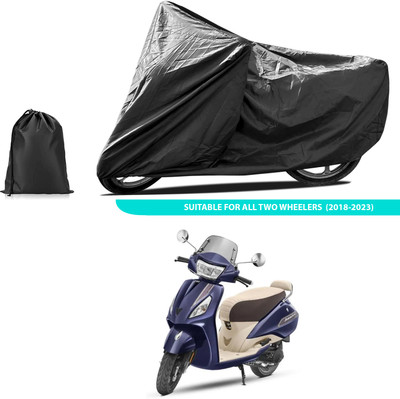 CODOKI Two Wheeler Cover for TVS(Jupiter, Black)