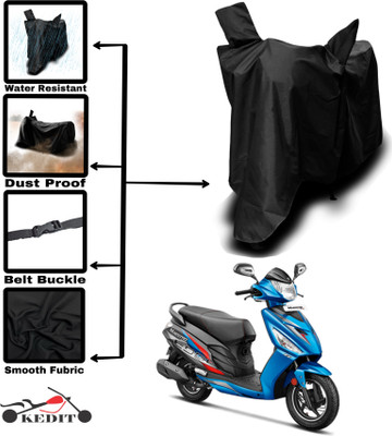 AASHTIK MART Two Wheeler Cover for Hero(Maestro Edge, Black)