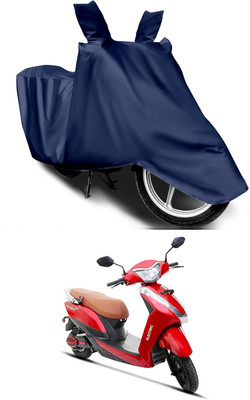 Mdstar Waterproof Two Wheeler Cover for Ampere(Magnus Pro, Blue)