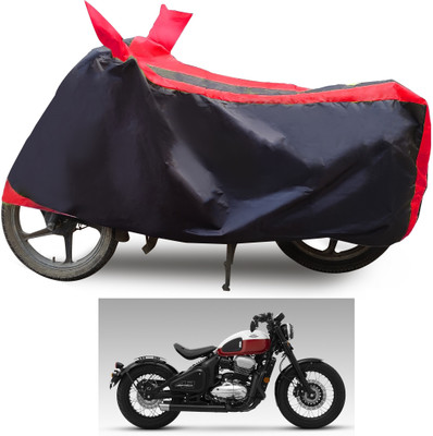 Euro Care Waterproof Two Wheeler Cover for JAWA(Bobber 350, Red)