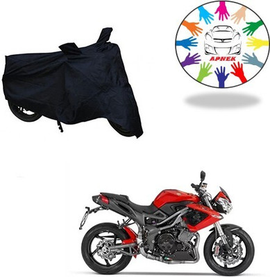 MMSSTAR Waterproof Two Wheeler Cover for Honda(Passion Pro TR, Black)