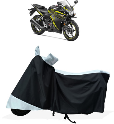 Tricway Two Wheeler Cover for Honda(CBR 250R, White)