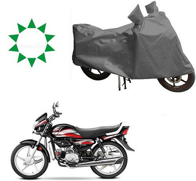 DeepShakshi AUTOMOTIVE Waterproof Two Wheeler Cover for Hero(CD deluxe, Grey)