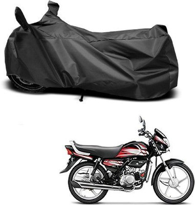 DeepShakshi AUTOMOTIVE Waterproof Two Wheeler Cover for Hero(HF Deluxe, Black)