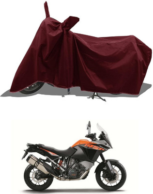 AESTRYD Two Wheeler Cover for KTM(1050 Adventure BS6, Maroon)