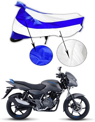 Ascension Two Wheeler Cover for Bajaj(Pulsar 125 Neon, Blue, White)