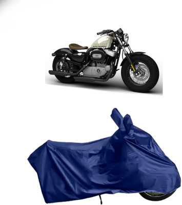 APNEK Waterproof Two Wheeler Cover for Harley Davidson(XL 1200, Blue)