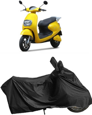 DIGGU Two Wheeler Cover for Techo Electra(Emerge, Black)