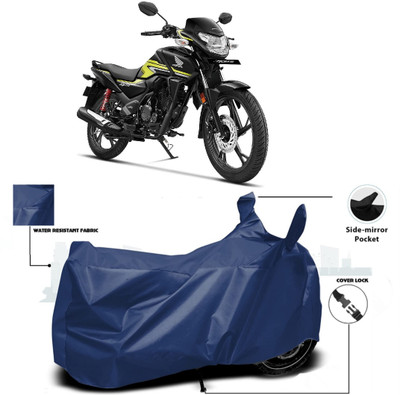 WMIZEXA Waterproof Two Wheeler Cover for Universal For Bike(SP125, Blue)