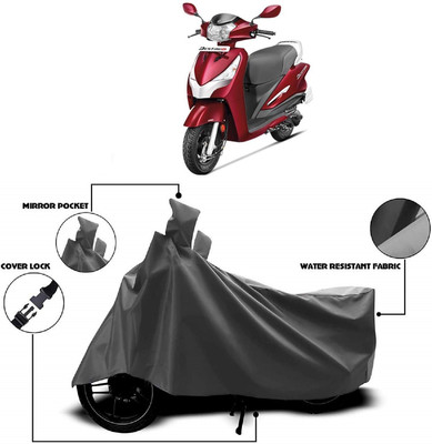 MMSSTAR Waterproof Two Wheeler Cover for Hero(Destini 125, Grey)
