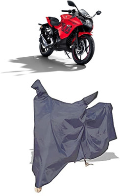 Amexride Two Wheeler Cover for Suzuki(Gixxer SF, Grey)