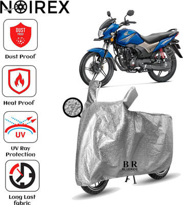 NOIREX Two Wheeler Cover for Honda(CB Shine SP, Black)