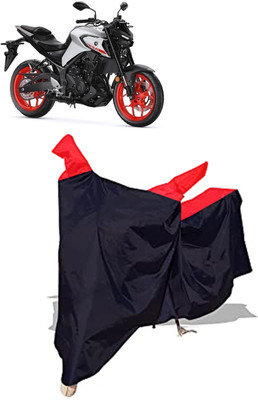 Amexride Two Wheeler Cover for Yamaha(MT-03 BS6, Black)