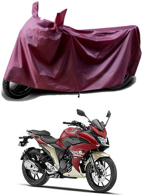 THE REAL ARV Waterproof Two Wheeler Cover for Yamaha(Fazer, Maroon)