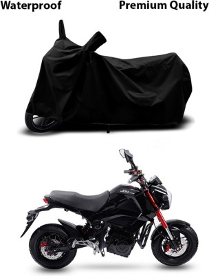 EGAL Waterproof Two Wheeler Cover for Universal For Bike(BS6, Black)