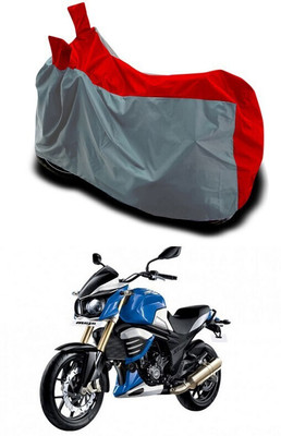 DeepShakshi AUTOMOTIVE Waterproof Two Wheeler Cover for Mahindra(BS6, Grey)