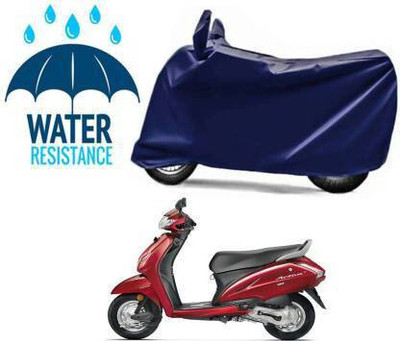 DeepShakshi AUTOMOTIVE Waterproof Two Wheeler Cover for Honda(Activa 5G, Blue)