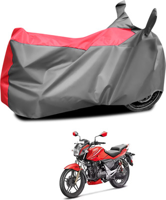 PAGORA Waterproof Two Wheeler Cover for Hero(Xtreme Sports, Grey, Red)