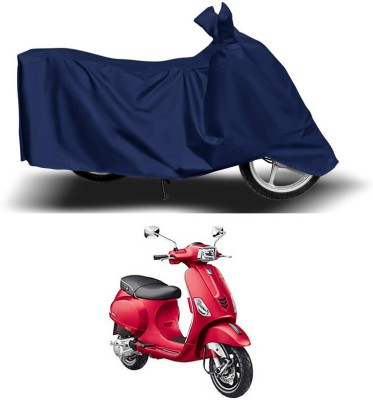 Genipap Two Wheeler Cover for Piaggio(Vespa SXL, Blue)