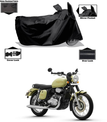 PAGORA Waterproof Two Wheeler Cover for JAWA(Jawa, Black)